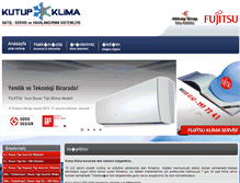 Tablet Screenshot of kutupklima.com